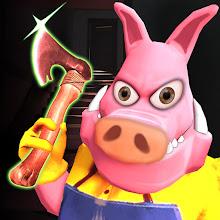 Scary Piggy Granny Horror Game