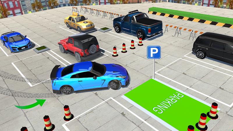 Car Games 3D: Real Car Parking Captura de pantalla 1