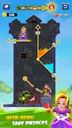 Hero Rescue - Pin Puzzle Games Schermafbeelding 3