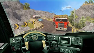 Offroad 18 Wheeler Truck Drivi Captura de pantalla 0