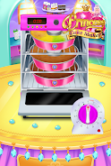 Rainbow Princess Cake Maker Tangkapan skrin 0