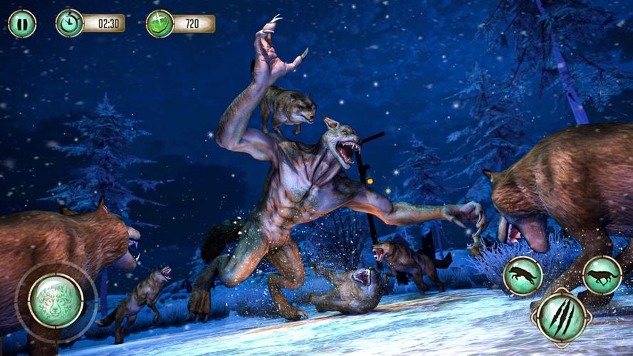 Forest Wild Werewolf Hunting Ảnh chụp màn hình 1