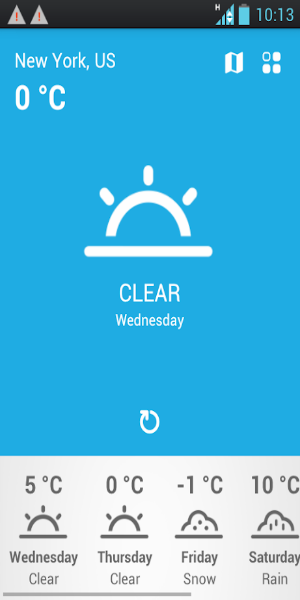 Schermata Savannah Weather Forecast 2