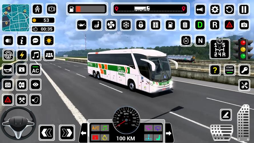 Bus Simulator: City Coach Game স্ক্রিনশট 1