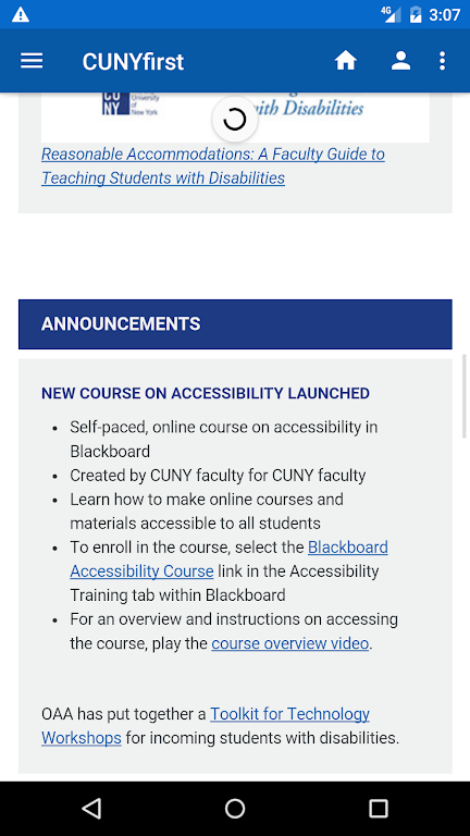 CUNYfirst應用截圖第3張