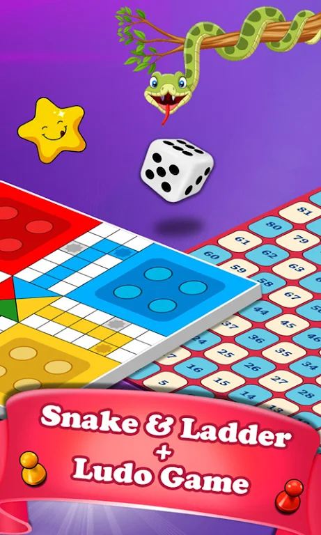 Snakes and Ladders Dice Game應用截圖第2張