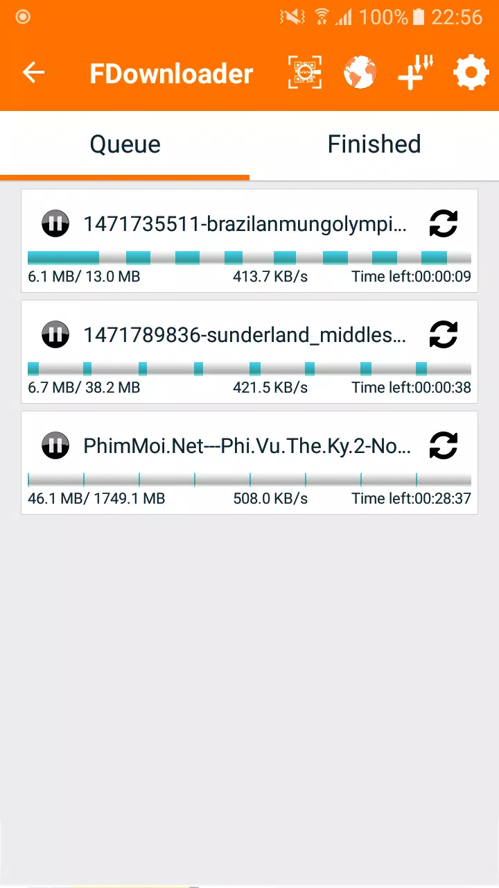 FDownloader スクリーンショット 2