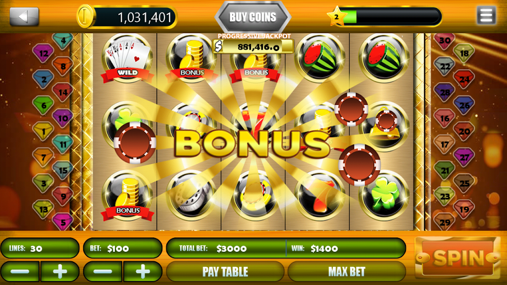 777 Slots Jackpot– Free Casino Capture d'écran 2