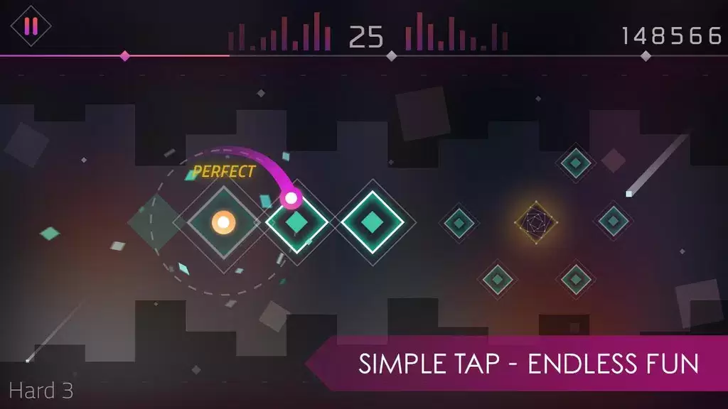 Beat Tiles: Rhythmatic Tap Captura de pantalla 3