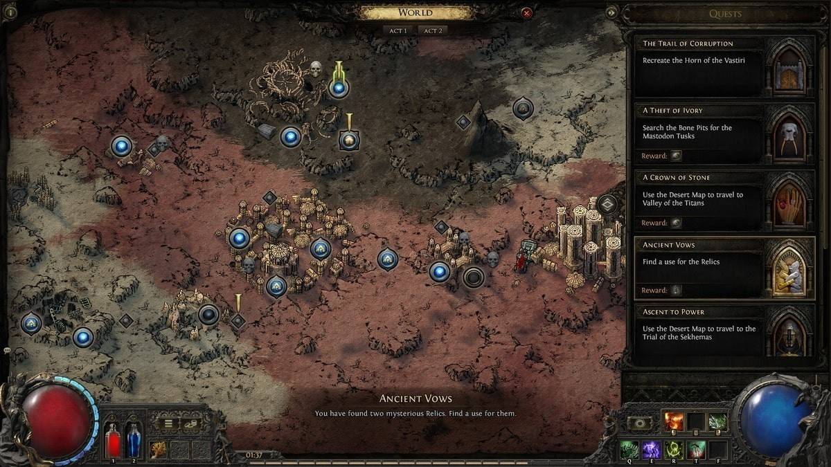 Ancient VoaS Quest in Path of Exile 2