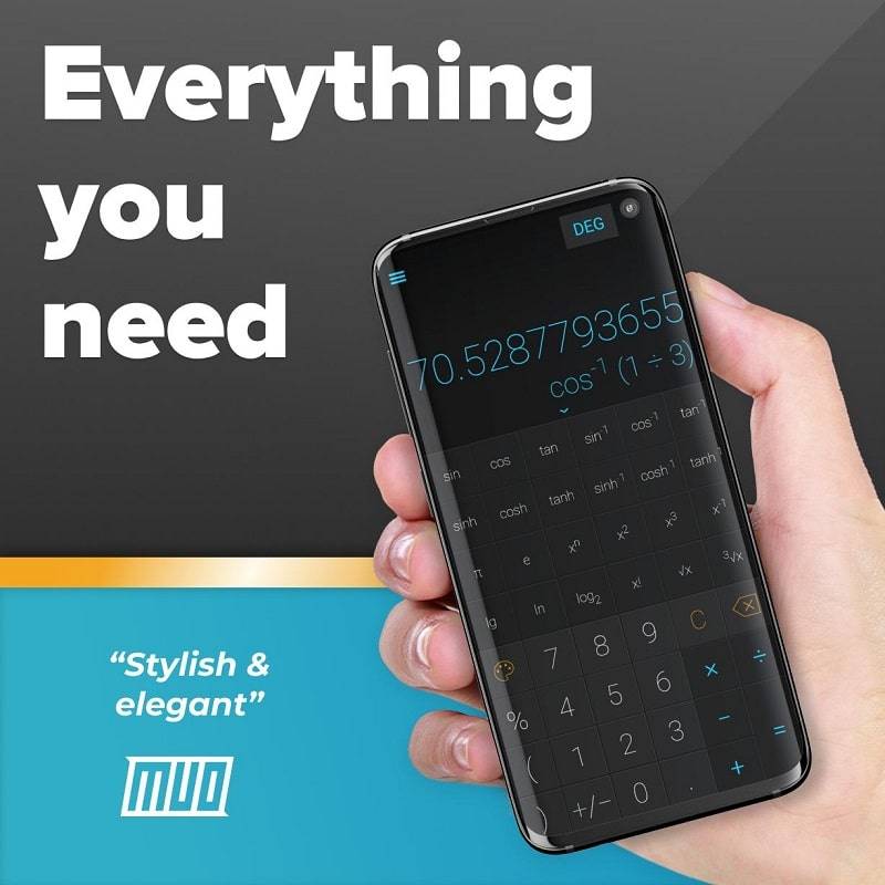 Stylish Calculator – CALCU Ảnh chụp màn hình 2