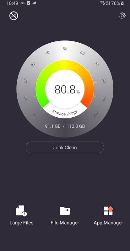 File Manager – Junk Cleaner Schermafbeelding 1