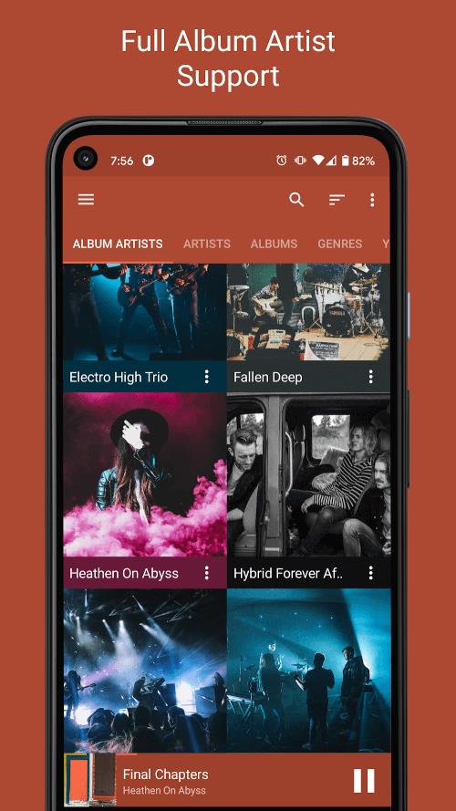 GoneMAD Music Player ภาพหน้าจอ 3