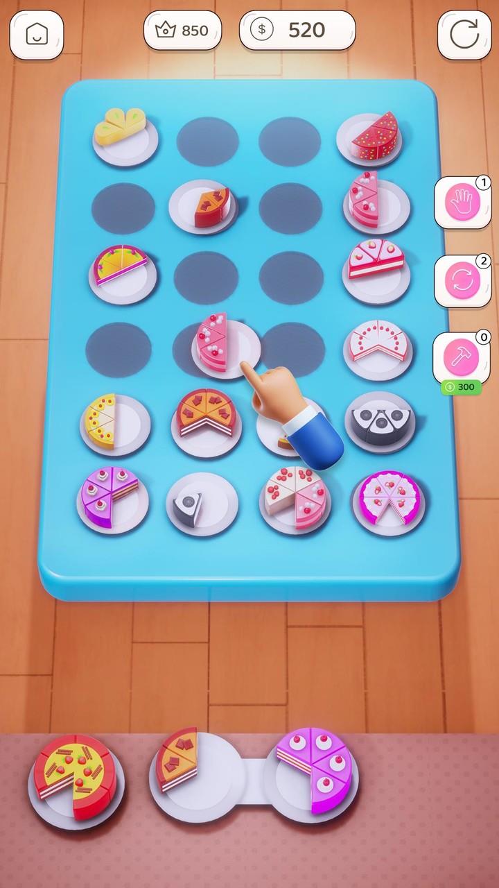 Cake Sort Puzzle Game Schermafbeelding 3