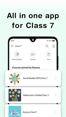 Class 7 CBSE NCERT & Maths App 스크린샷 0