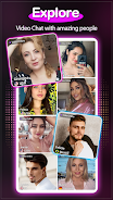 Bling Video Chat and show and fun Capture d'écran 0