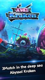 Jewel Kraken: Match 3 Blast Скриншот 0