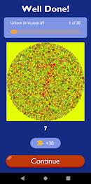 Color Blindness Test App Tangkapan skrin 1