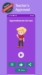 Learn Italian for kids Ảnh chụp màn hình 0