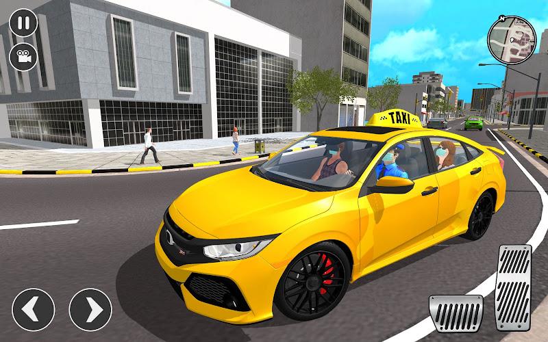 Open World Taxi Sim 2023 Скриншот 0