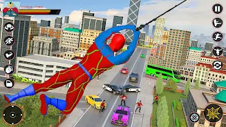 Spider Rope Hero Flying Games Captura de tela 0