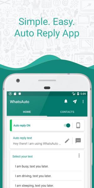 Whatauto - Auto Reply スクリーンショット 0