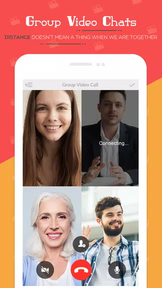 Live Video Chat - Random Video Call with Girls Tangkapan skrin 1