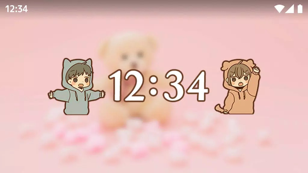 Digital Clock Obediently Tell Скриншот 2