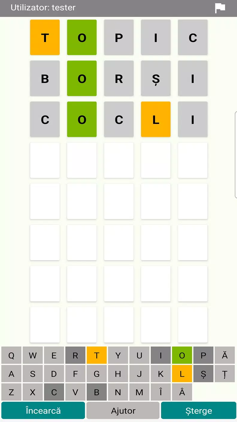 Ghici 1 din 5 -Un cuvânt pe zi Captura de tela 0