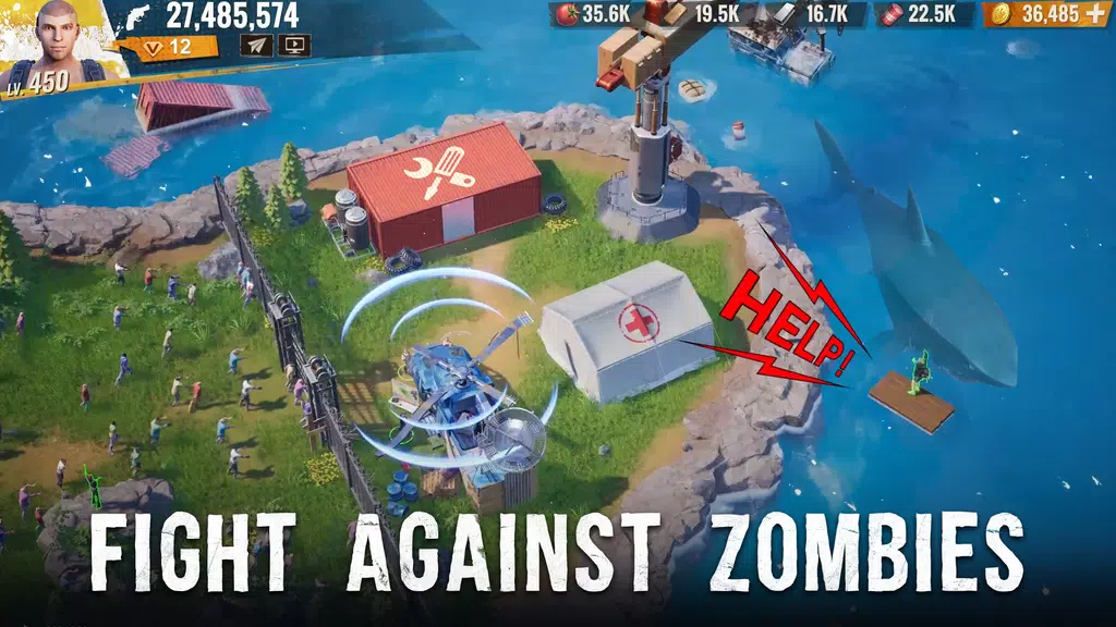Survival Blitz: Zombie War Captura de tela 1