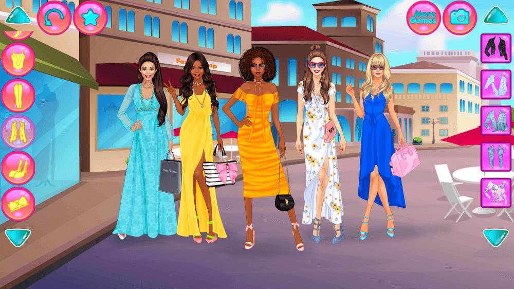 Girl Squad: BFF Dress Up Games Ekran Görüntüsü 2