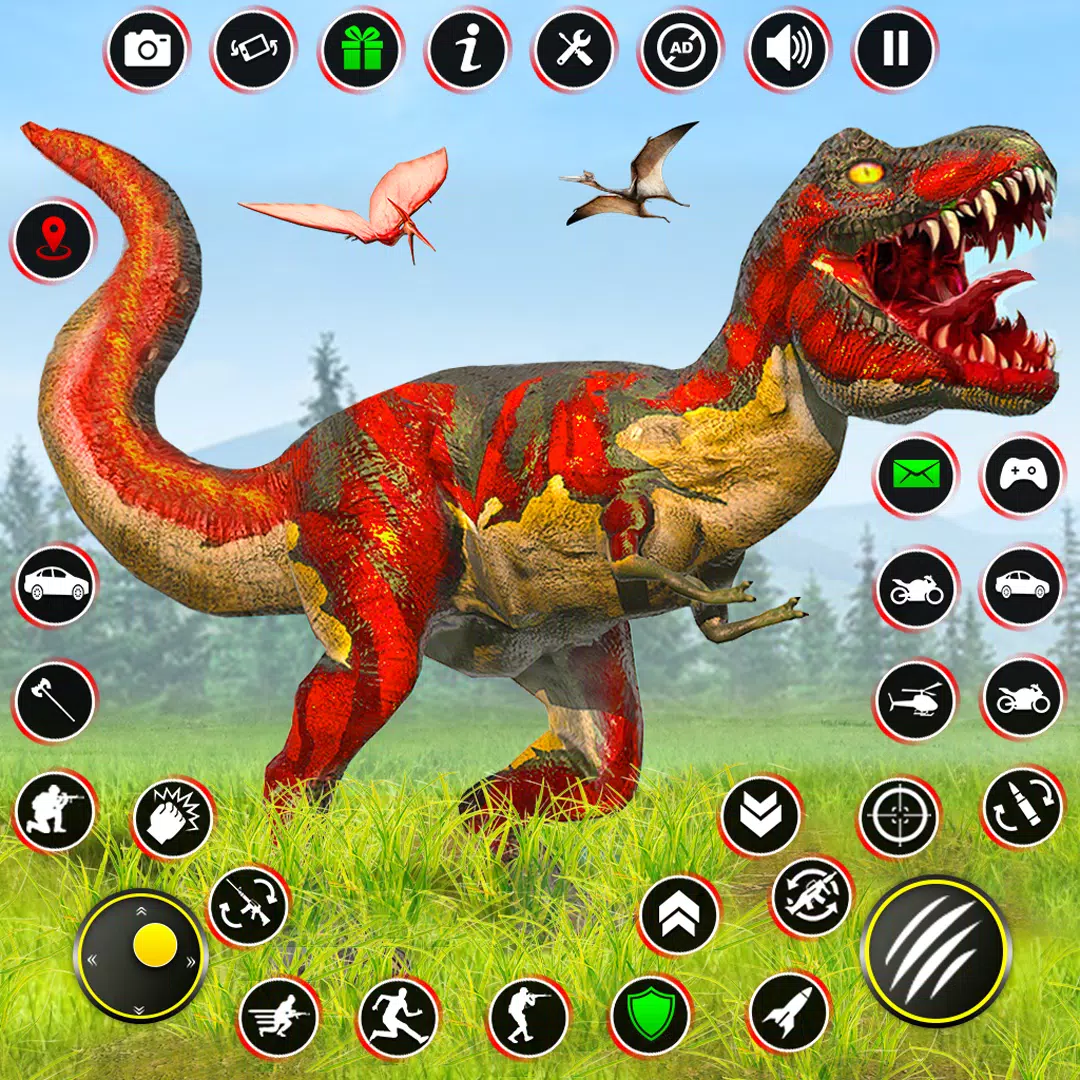 Wild Dino Hunting - Gun Games ภาพหน้าจอ 0