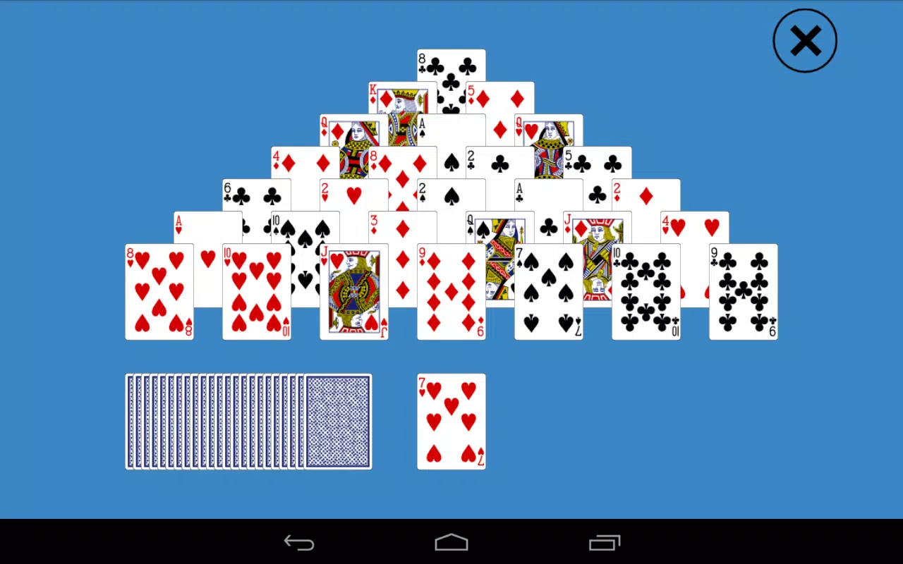 Classic Pyramid Solitaire Zrzut ekranu 3