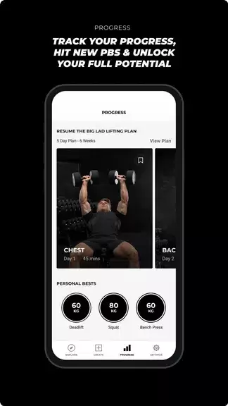 Gymshark Training: Fitness App Tangkapan skrin 3