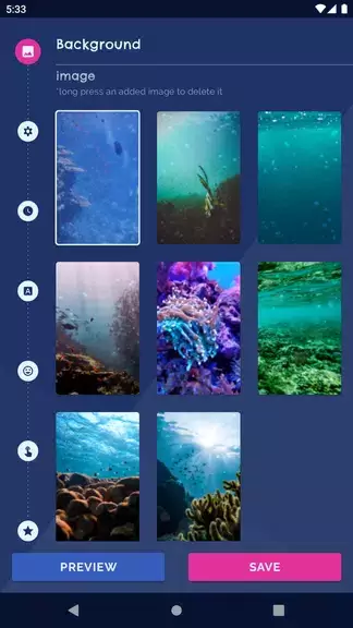 Ocean Fish Live Wallpaper 4K Capture d'écran 0