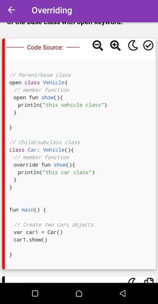 Kotlin Exercises Schermafbeelding 1