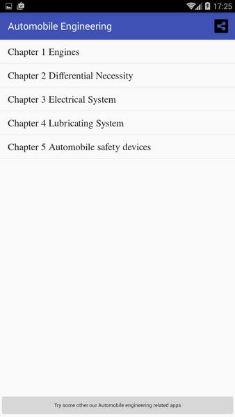 Automobile Engineering Schermafbeelding 0