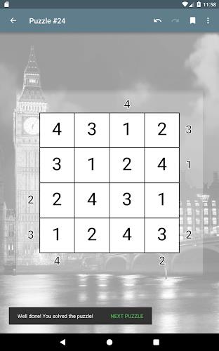 Skyscrapers Number Puzzle Ekran Görüntüsü 3