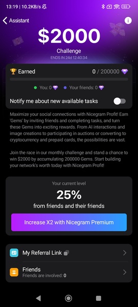 Nicegram: AI Chat for Telegram Ảnh chụp màn hình 3