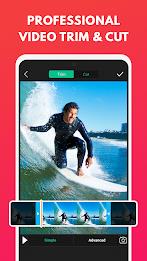 Video Crop :editor, trim & cut স্ক্রিনশট 2