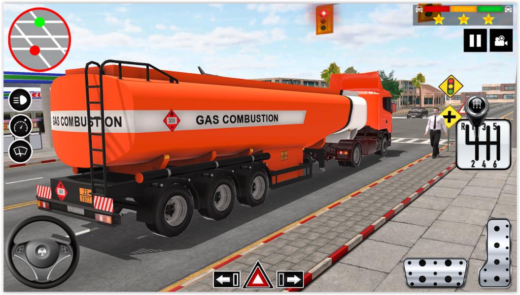 Oil Tanker Truck Driving Screenshot 2