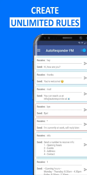 AutoResponder for Messenger Captura de pantalla 0