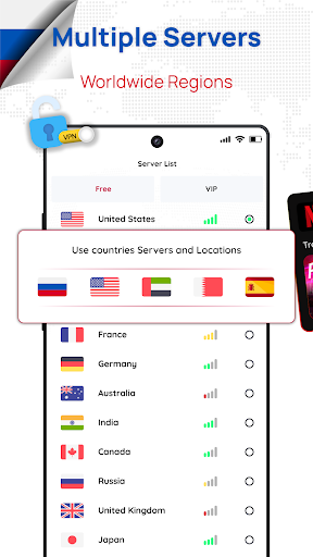 Russia VPN: Get Moscow IP Captura de tela 1