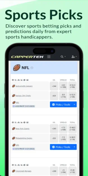 CapperTek Sports Betting Tools應用截圖第1張