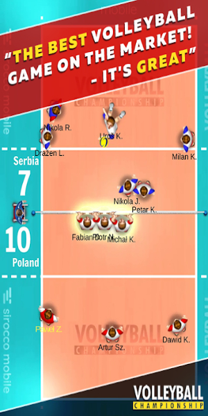 Schermata Volleyball Championship Mod 0