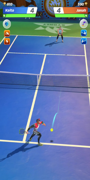 Tennis Clash: Multiplayer Game Capture d'écran 0