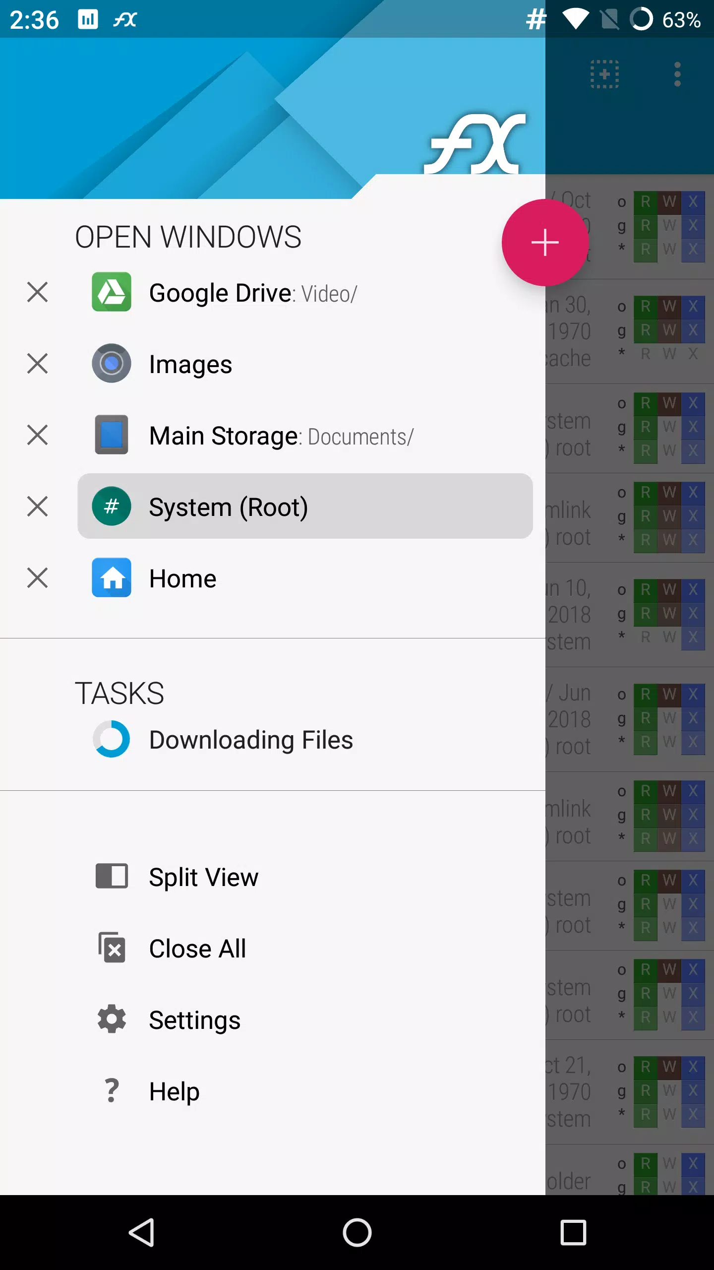 FX File Explorer Captura de tela 2