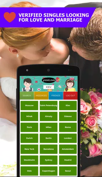 YoooLove Dating with auto-translation - Free chat ဖန်သားပြင်ဓာတ်ပုံ 2