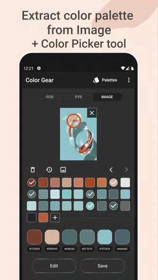 Color Gear: color wheel Schermafbeelding 1