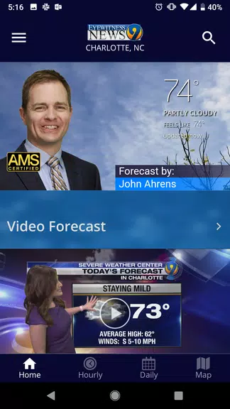 WSOC-TV Weather Скриншот 1